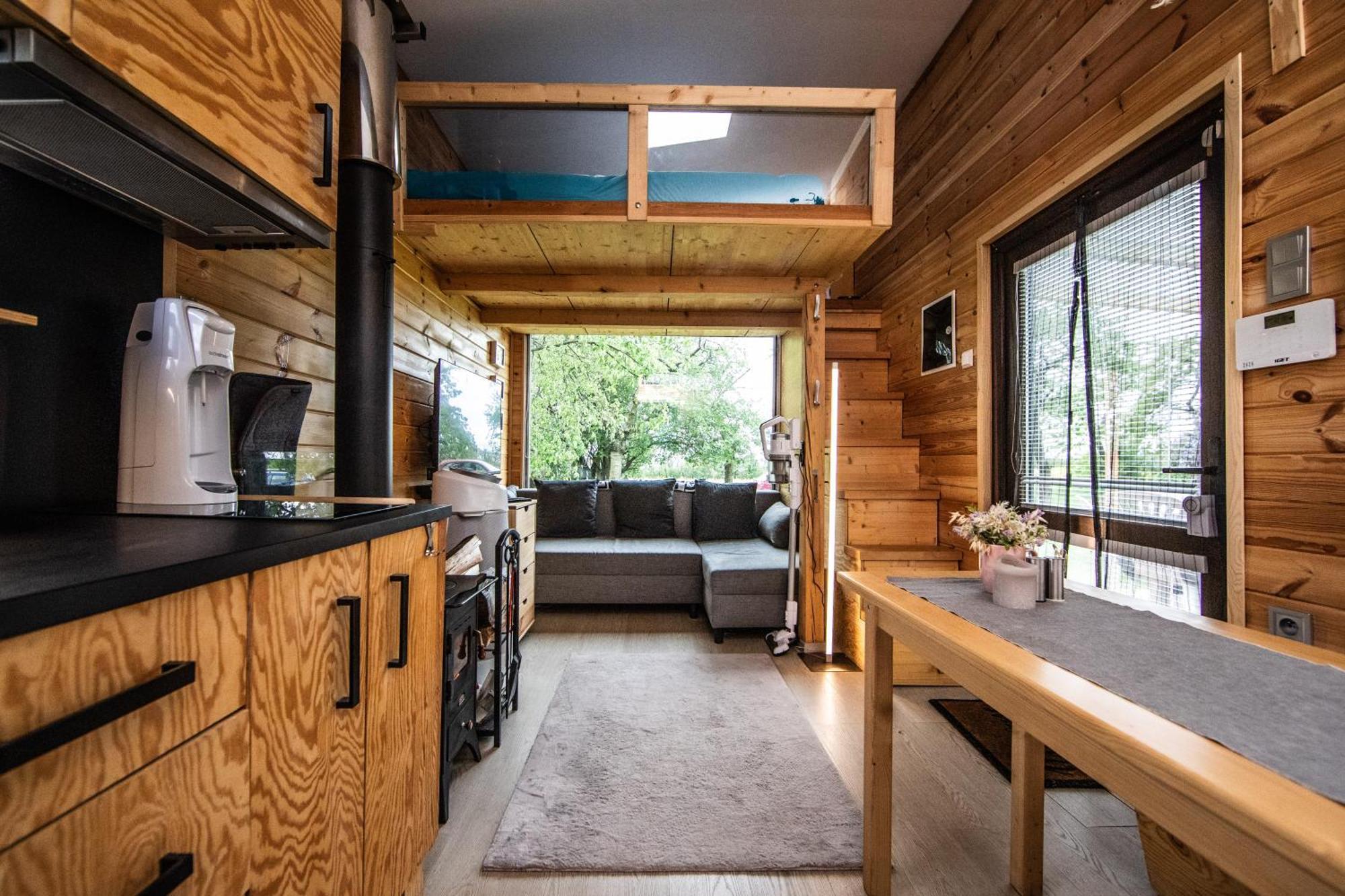 Tiny House - Chatka V Rezi U Prahy Husinec  Dış mekan fotoğraf