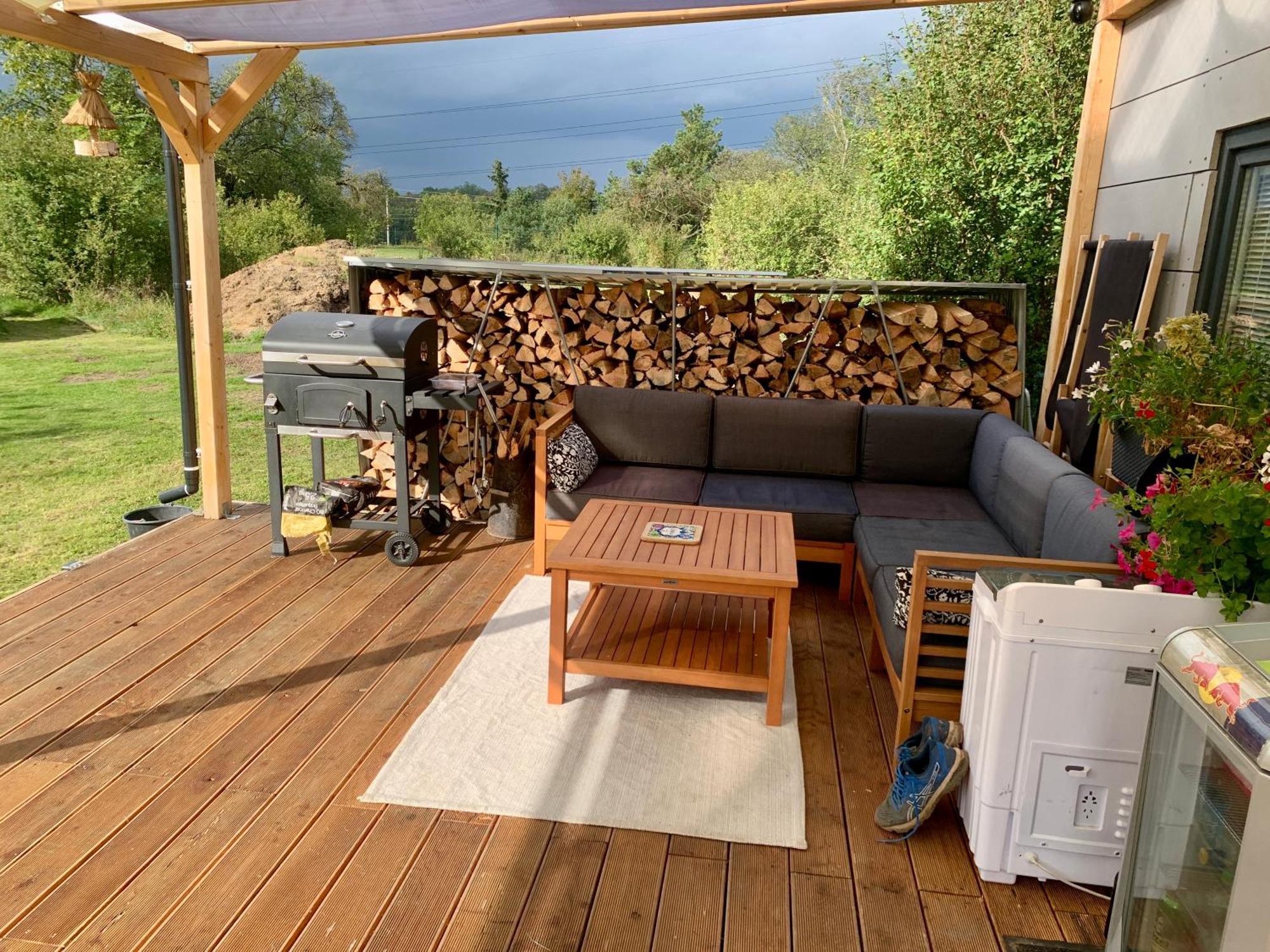 Tiny House - Chatka V Rezi U Prahy Husinec  Dış mekan fotoğraf