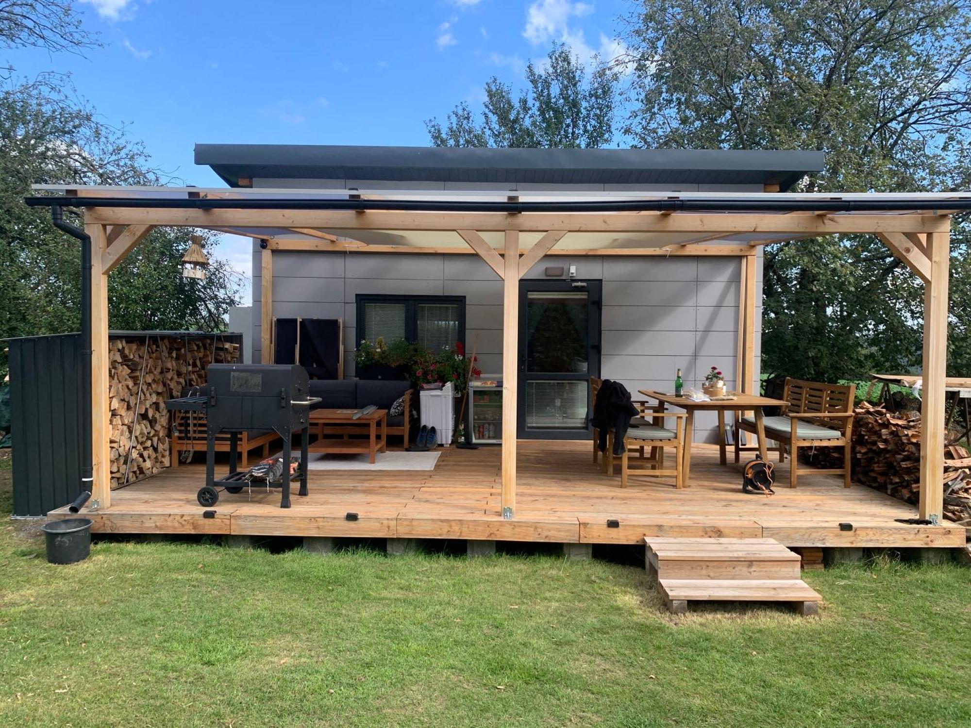 Tiny House - Chatka V Rezi U Prahy Husinec  Dış mekan fotoğraf